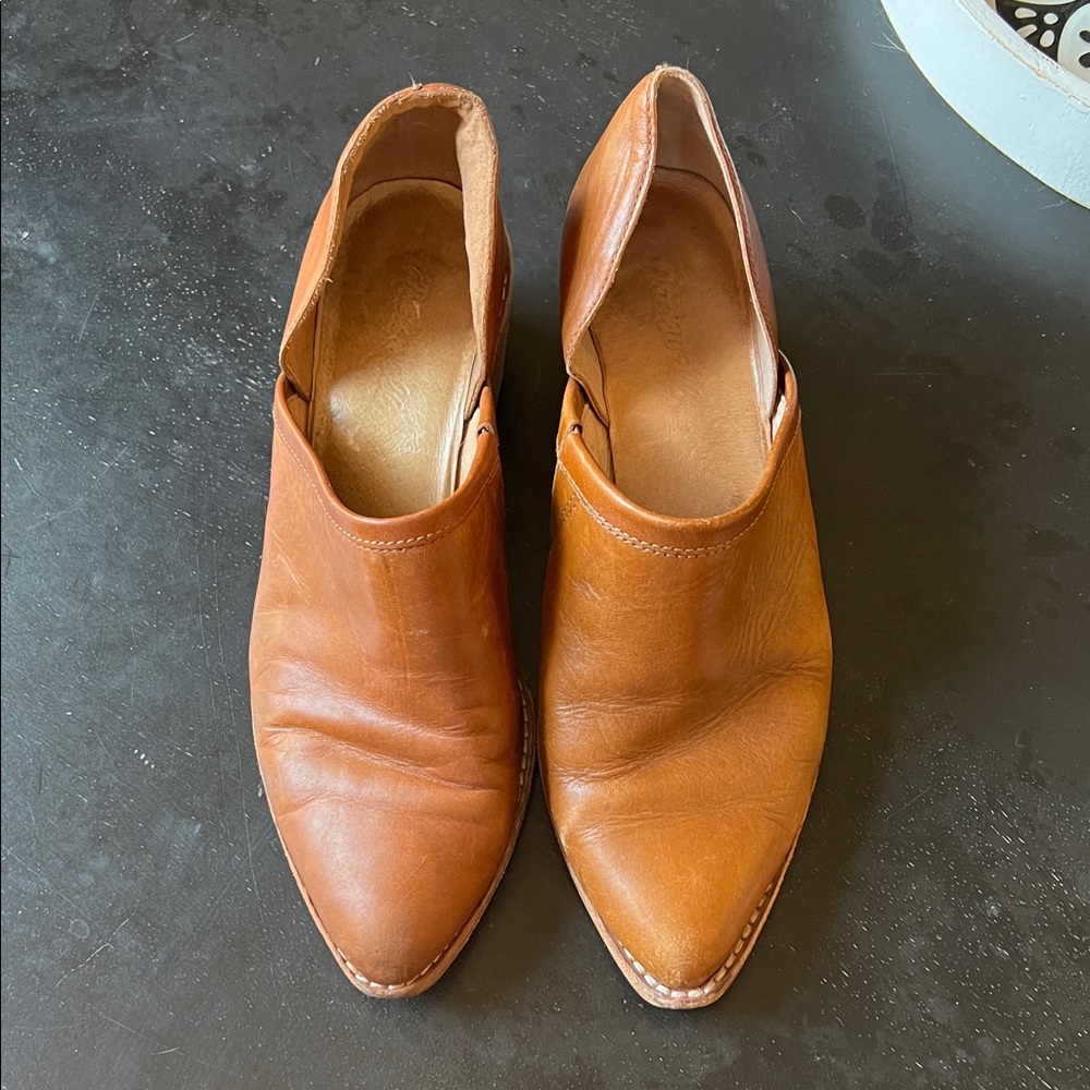 Madewell Tan Leather Shoes
